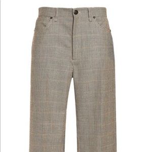 Rag & Bone Houndstooth Wide Leg Pants - Ankle